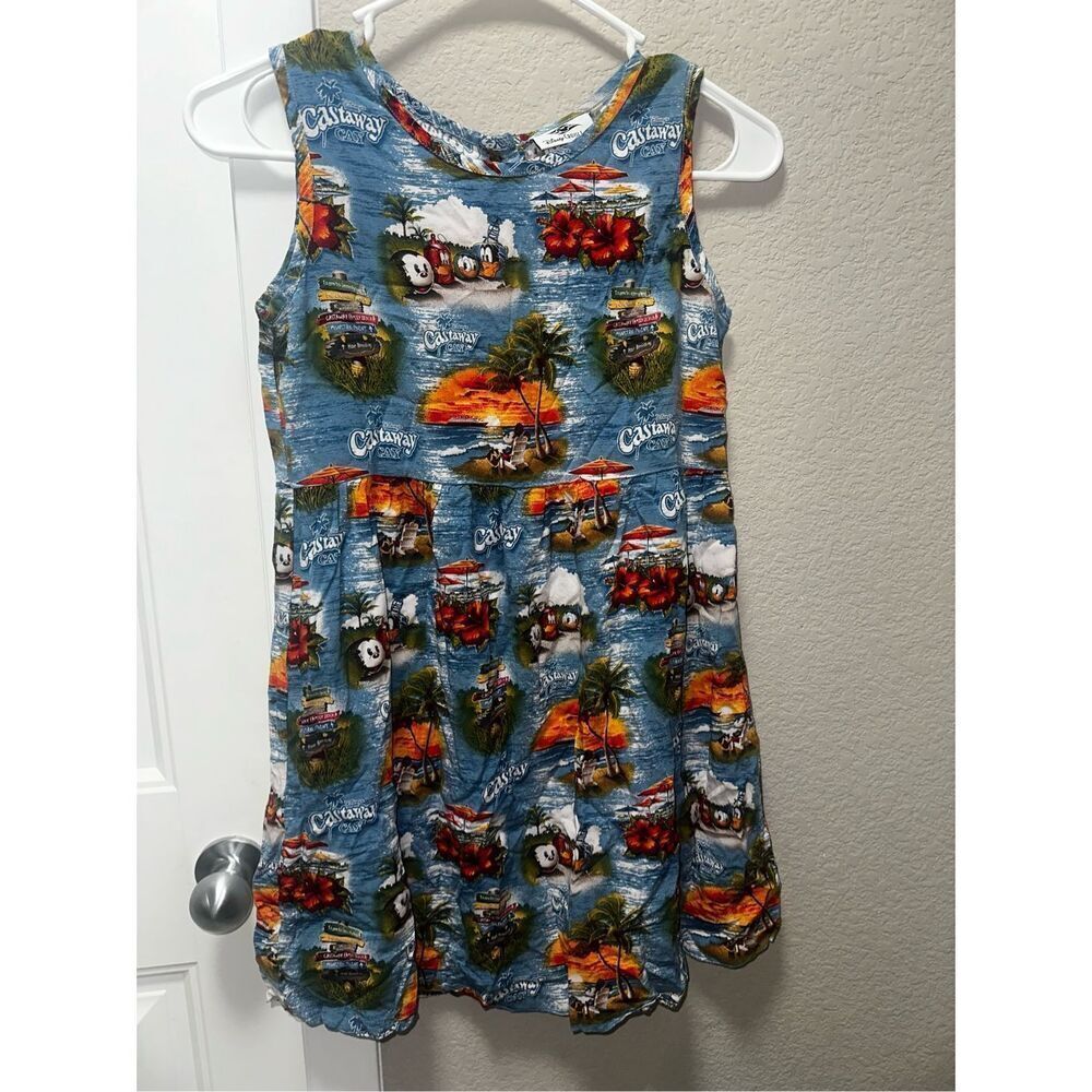 Disney Cruise Line Castaway Cay Hawaiian Dress